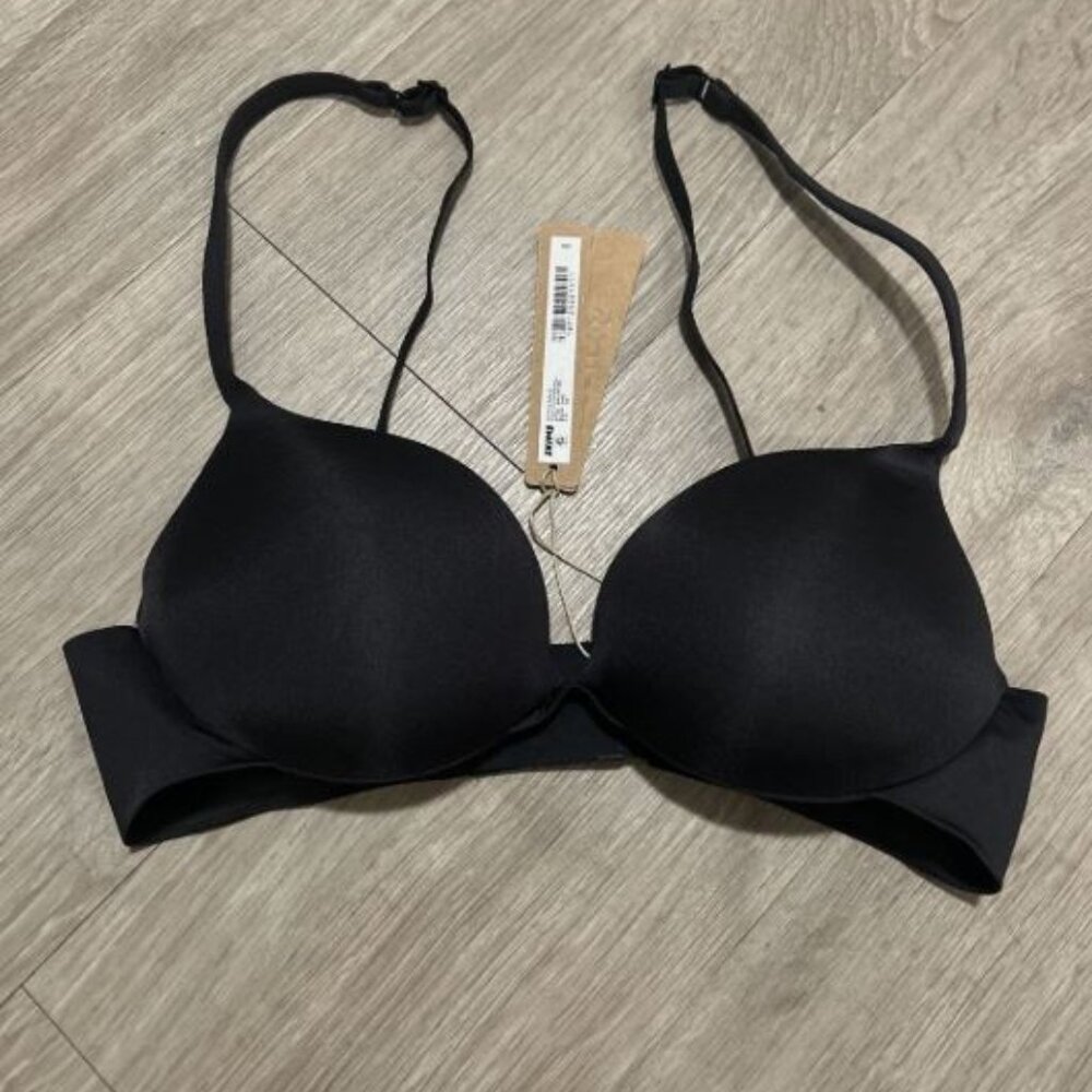 SKIMS Black Bra